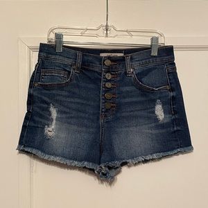 Refuge jean shorts, size 0